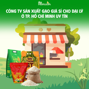 Công ty sản xuất gạo giá sỉ cho đại lý ở TP. Hồ Chí Minh uy tín