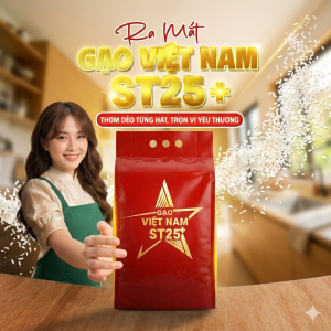 Gạo Hoa Lúa chính thức ra mắt Gạo Việt Nam ST25+ | Hành trình nâng tầm vị ngon Việt