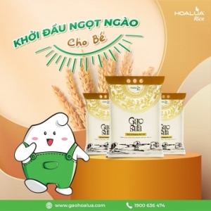 [Gạo Sữa Hoa Lúa] KHỞI ĐẦU NGỌT NGÀO CHO BÉ
